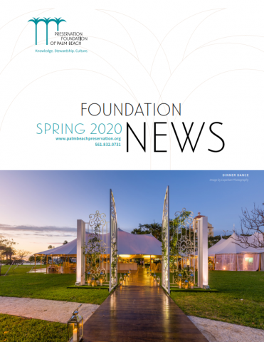 Spring 2020 Foundation News