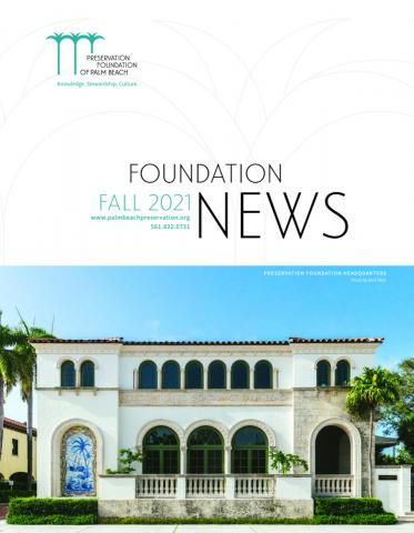 Cover of Fall 2021 Foundation News